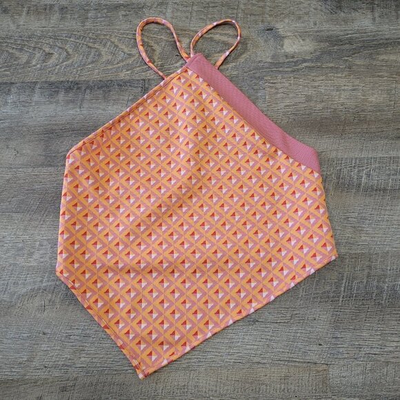 ZARA | Jacquard Bandana Tank Top | Sz. L - Picture 6 of 9